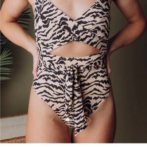 Animal Print Swimsuit
